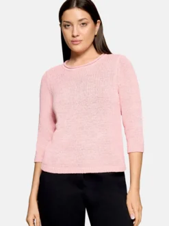 Betty Barclay Damen Strickpullover in rosa