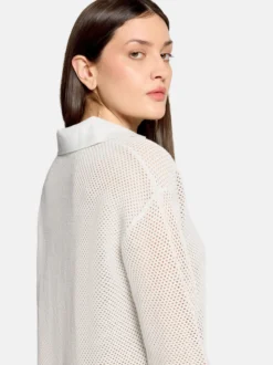 Betty Barclay Damen Strickpullover in ecru