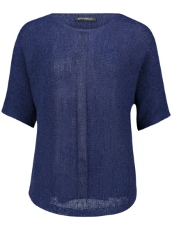 Betty Barclay Damen Strickpullover in blau