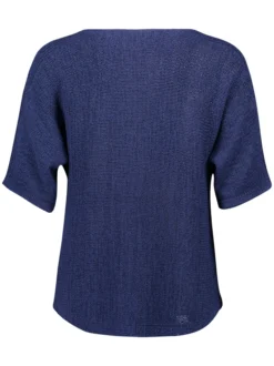 Betty Barclay Damen Strickpullover in blau