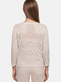 Betty Barclay Damen Strickpullover in beige