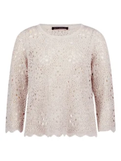 Betty Barclay Damen Strickpullover in beige