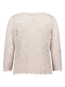 Betty Barclay Damen Strickpullover in beige