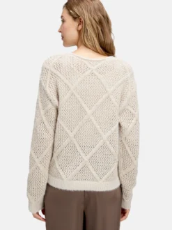 Betty Barclay Damen Strickpullover in beige