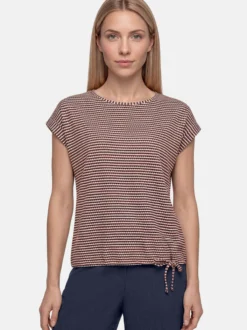 Betty Barclay Damen T-Shirt in marine mehrfarbig
