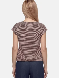 Betty Barclay Damen T-Shirt in marine mehrfarbig