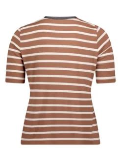 Betty Barclay Damen T-Shirt in braun mehrfarbig