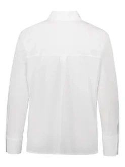 Betty & Co Damen Hemdbluse in weiß