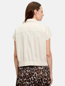 Betty & Co Damen Sommerweste in grau