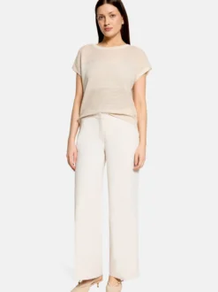 Betty & Co Damen Strickpullover in beige