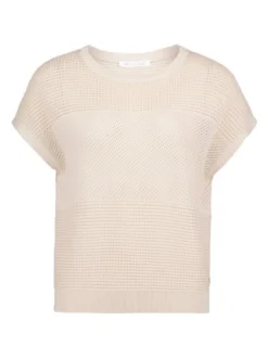 Betty & Co Damen Strickpullover in beige