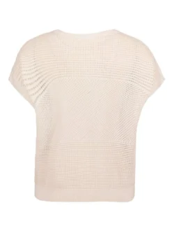 Betty & Co Damen Strickpullover in beige