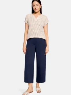 Betty & Co Damen Strickshirt in beige