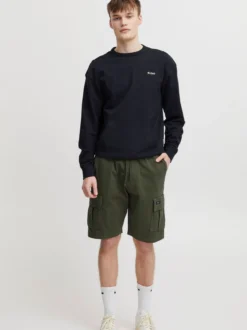 BLEND Herren Cargoshorts - BHSweatshorts in grün