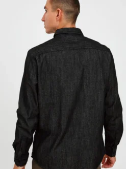 BLEND Herren Jeanshemd - BHNANTES in schwarz