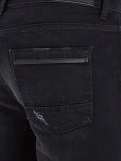 BLEND Herren Jeans-Shorts - BHMartels in schwarz