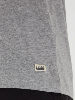 BLEND Herren Kurzarmshirt - BHVadim in grau