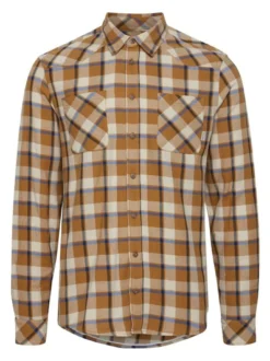 BLEND Herren Langarmhemd - BHShirt in braun