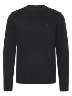 BLEND Herren Langarmshirt - BHForta in schwarz