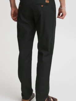 BLEND Herren Leinenhose - BHLanias in schwarz