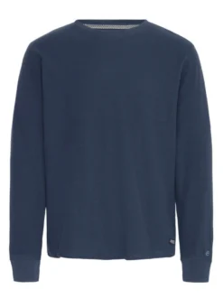BLEND Herren Longsleeve - BHTee in blau