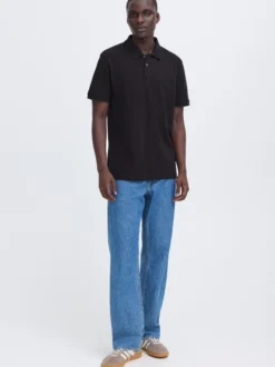 BLEND Herren Poloshirt - BHAbdo in schwarz