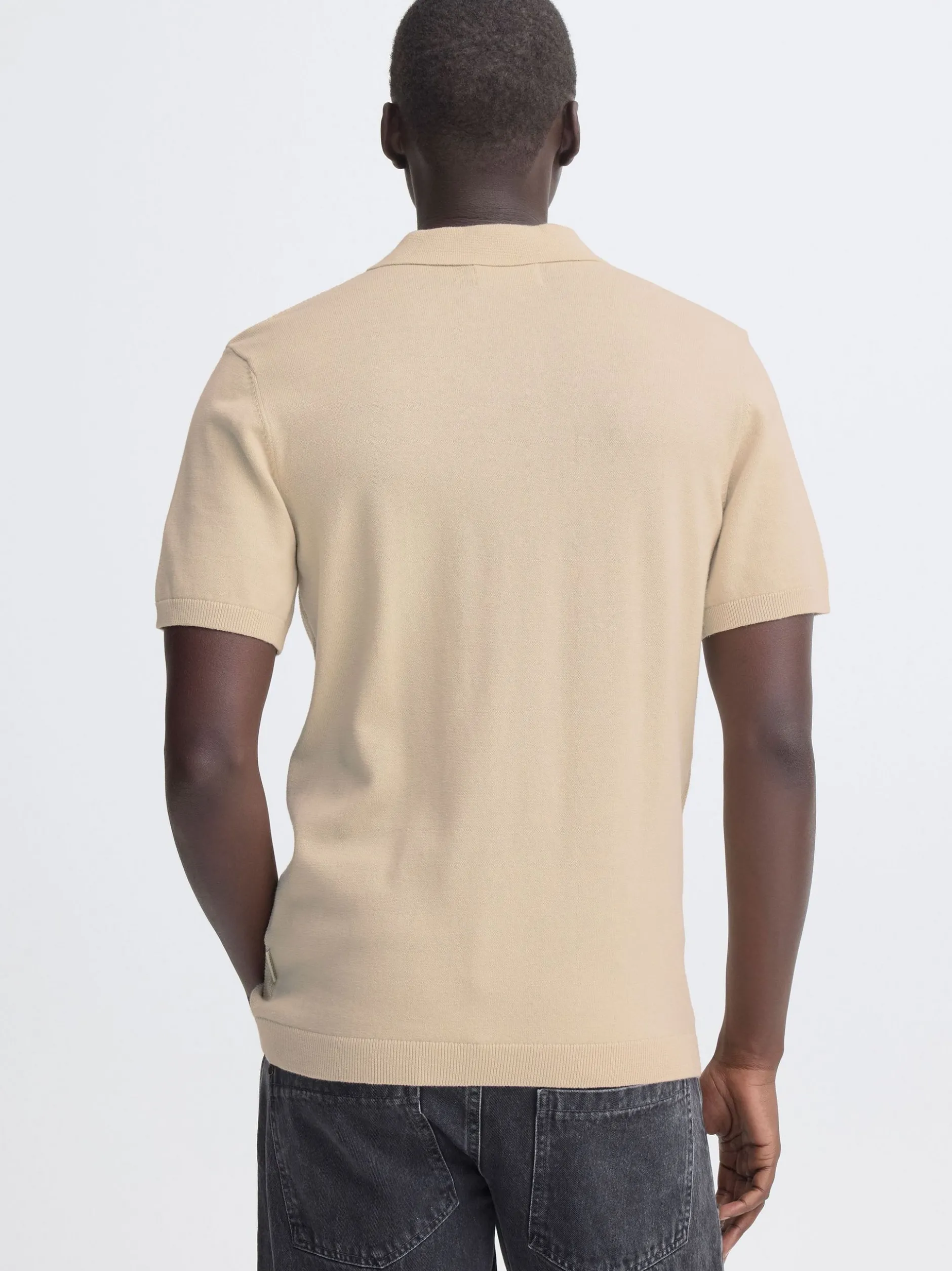 BLEND Herren Poloshirt - BHBaron in vanille