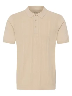 BLEND Herren Poloshirt - BHBaron in vanille