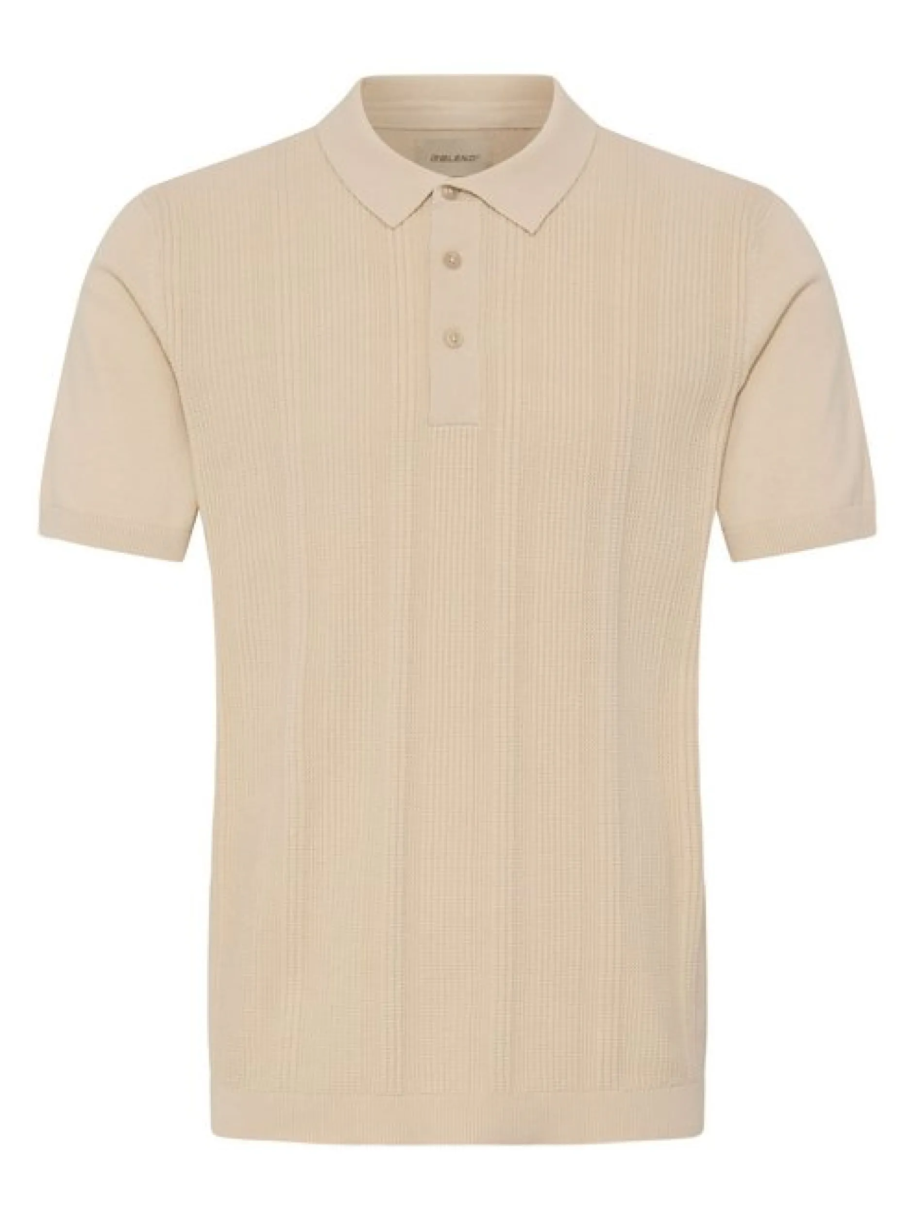 BLEND Herren Poloshirt - BHBaron in vanille