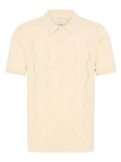BLEND Herren Poloshirt - BHDuran Knit in beige