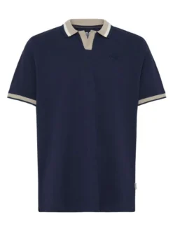 BLEND Herren Poloshirt - BHEvo in blau