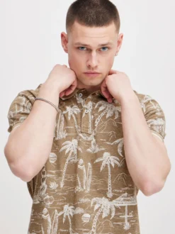 BLEND Herren Poloshirt - BHPolo in beige