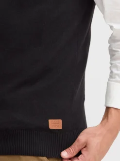 BLEND Herren Pullunder - BHLarsson in schwarz