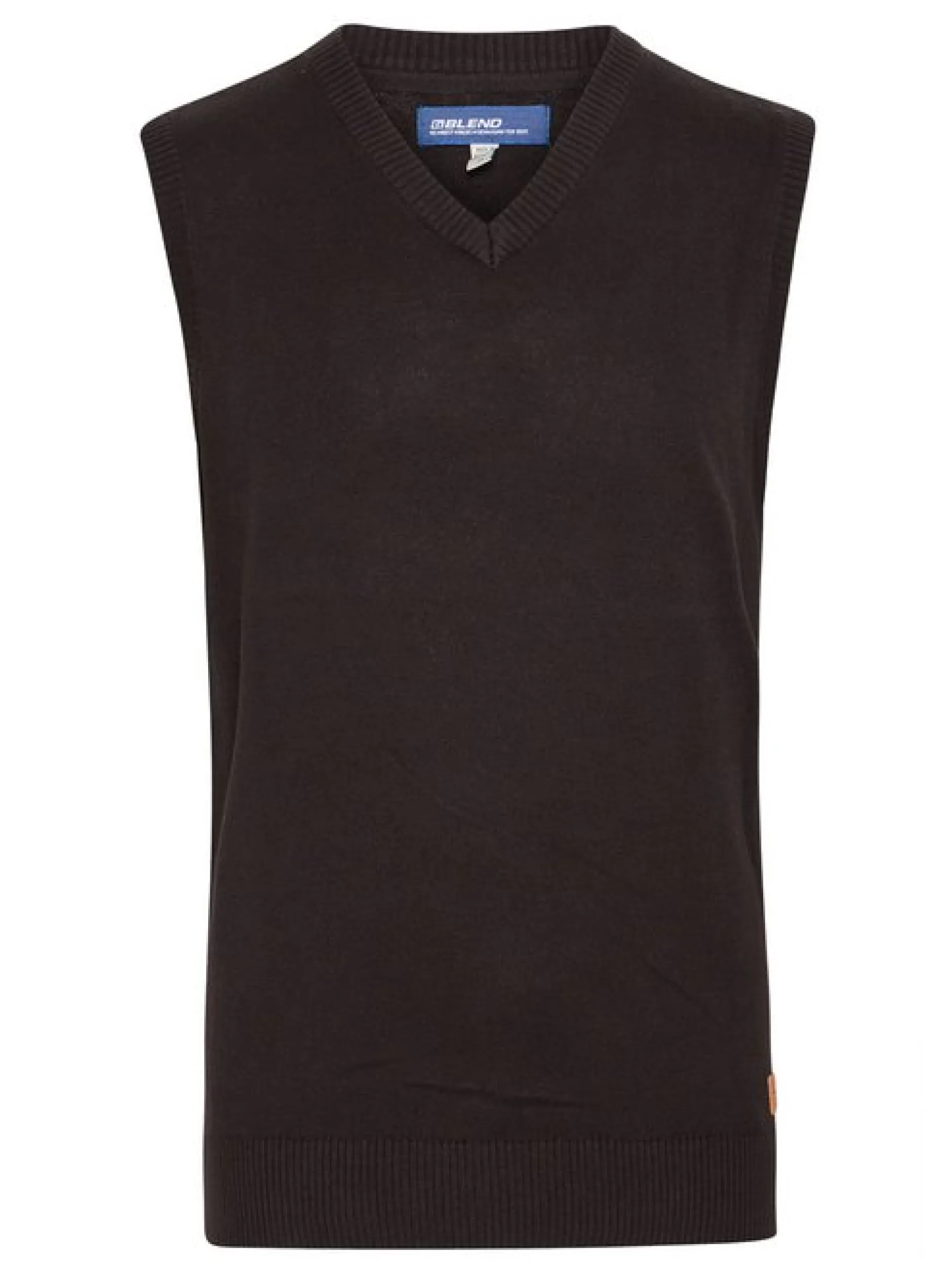 BLEND Herren Pullunder - BHLarsson in schwarz