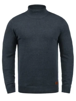 BLEND Herren Rollkragenpullover - BHLatif in marine