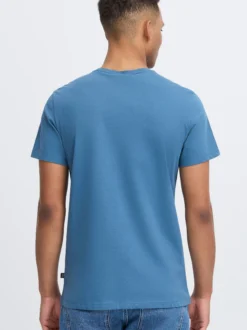 BLEND Herren Rundhalsshirt - BHCalifo in blau
