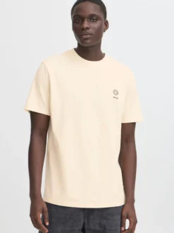 BLEND Herren Rundhalsshirt - BHJanus in beige