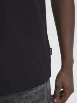 BLEND Herren Rundhalsshirt - BHJoel in schwarz