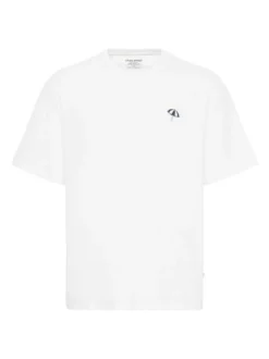 BLEND Herren Rundhalsshirt - BHEbo in weiß