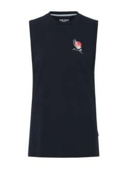 BLEND Herren Rundhalsshirt - BHJapo in schwarz