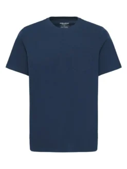 BLEND Herren Rundhalsshirt - BHBenni in blau
