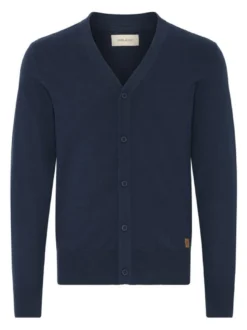 BLEND Herren Strickjacke - BHFinex in blau