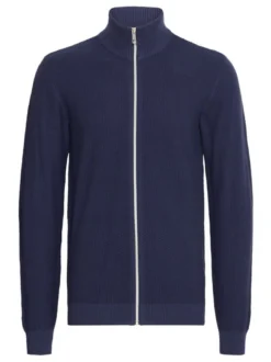 BLEND Herren Strickjacke - BHGomaz in blau
