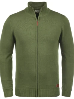 BLEND Herren Strickjacke - BHNorman in oliv