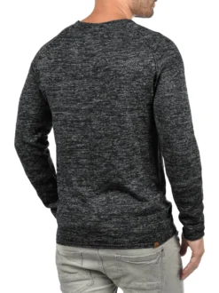 BLEND Herren Strickpullover - BHDan in schwarz