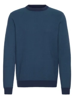 BLEND Herren Strickpullover in blau