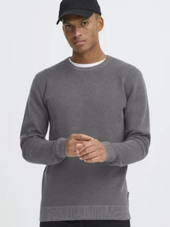BLEND Herren Strickpullover - BHBaal in grau