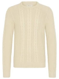 BLEND Herren Strickpullover - BHBasim in beige