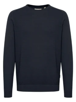 BLEND Herren Strickpullover in schwarz