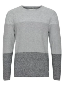 BLEND Herren Strickpullover - BHHans in schwarz